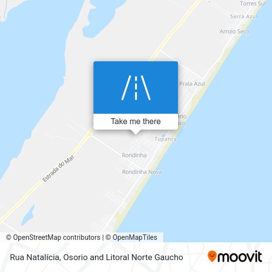 Rua Natalícia map