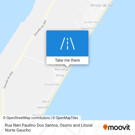 Rua Neri Paulino Dos Santos map
