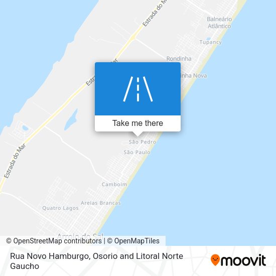 Rua Novo Hamburgo map