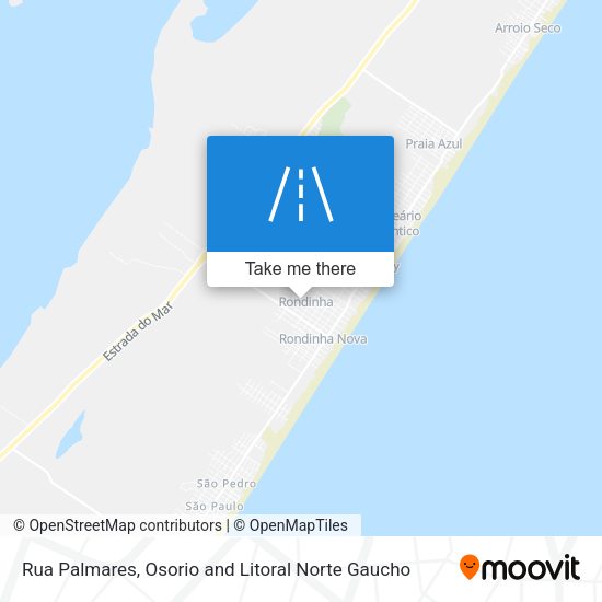 Rua Palmares map