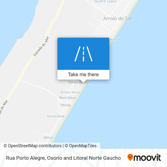 Rua Porto Alegre map
