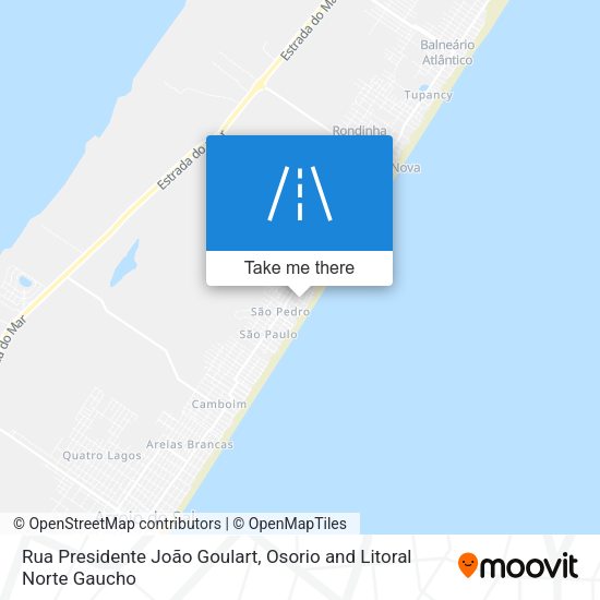 Rua Presidente João Goulart map