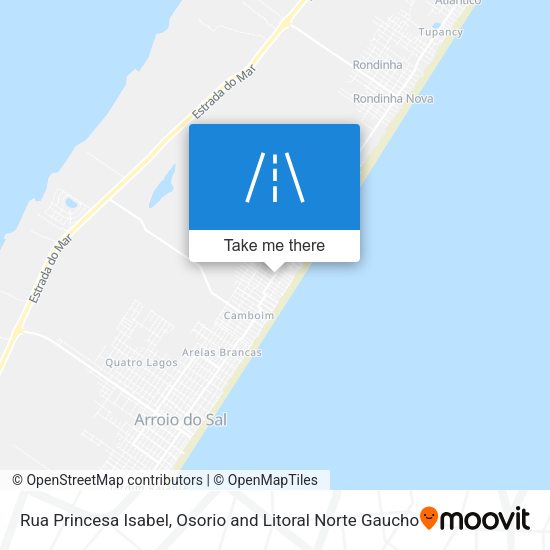 Rua Princesa Isabel map