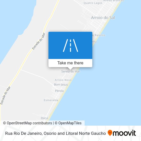 Rua Rio De Janeiro map