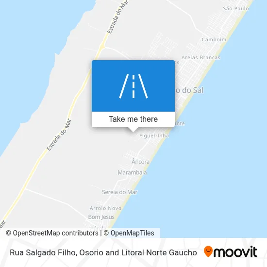 Rua Salgado Filho map