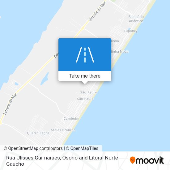 Rua Ulisses Guimarães map