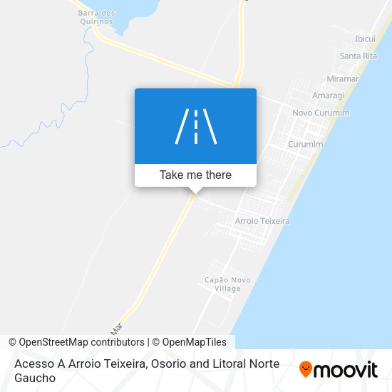 Acesso A Arroio Teixeira map