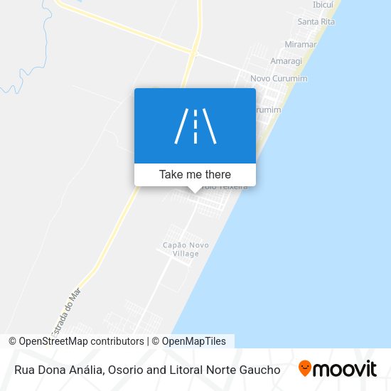 Rua Dona Anália map