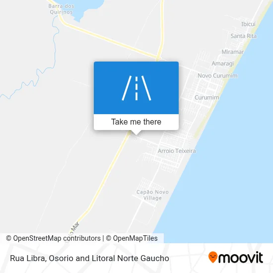 Rua Libra map