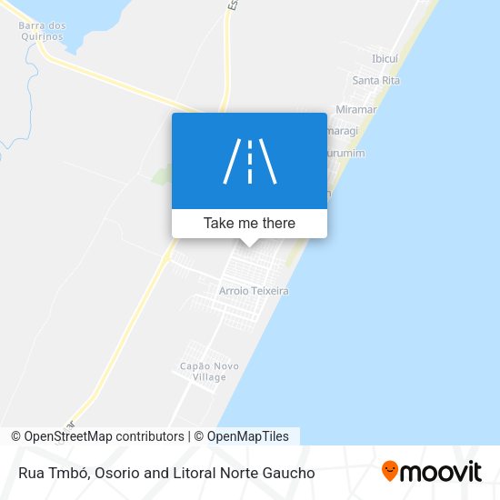 Rua Tmbó map