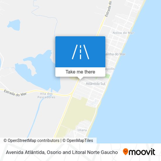 Avenida Atlântida map