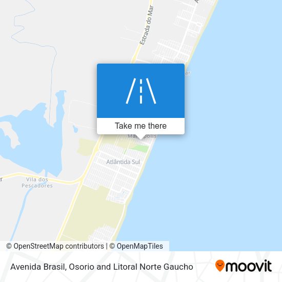 Avenida Brasil map