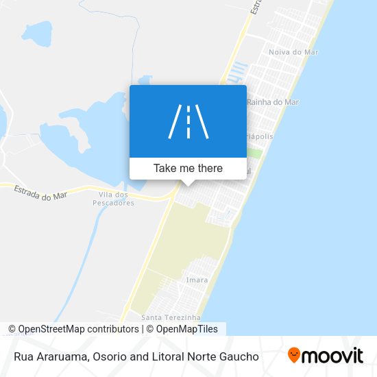 Rua Araruama map