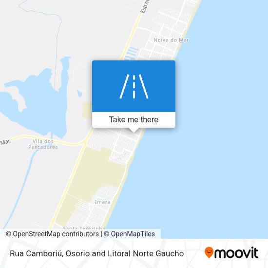 Rua Camboriú map