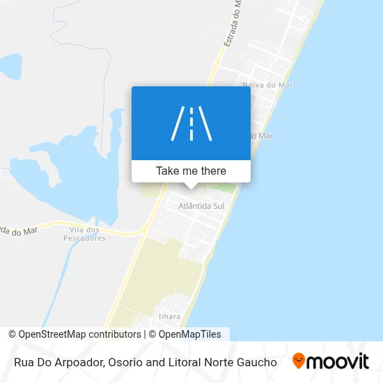 Rua Do Arpoador map
