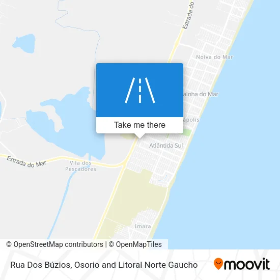 Rua Dos Búzios map