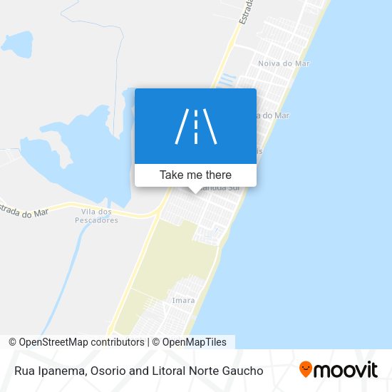 Rua Ipanema map