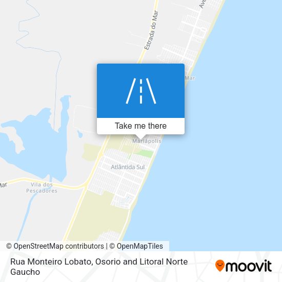 Rua Monteiro Lobato map