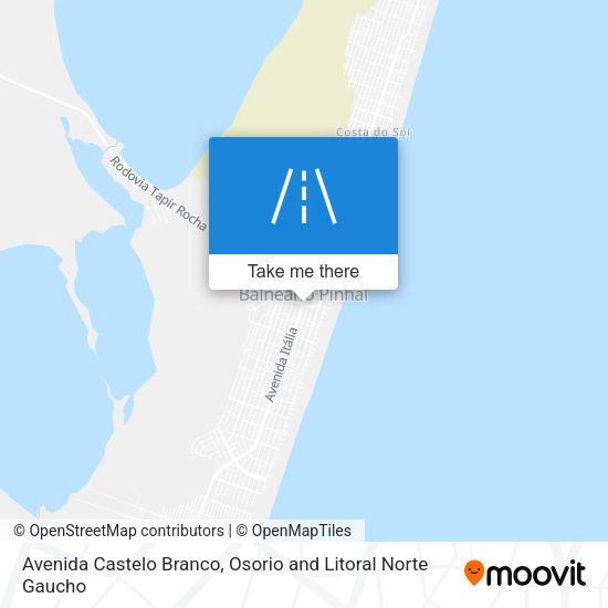 Avenida Castelo Branco map