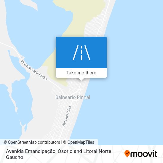Avenida Emancipação map
