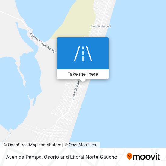 Avenida Pampa map