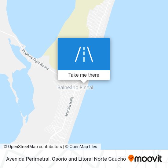 Avenida Perimetral map