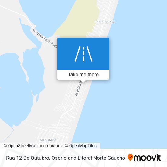Rua 12 De Outubro map