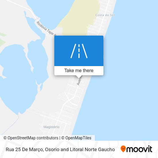 Rua 25 De Março map