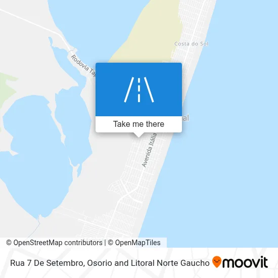 Rua 7 De Setembro map