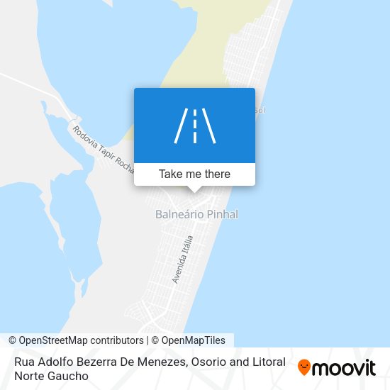 Rua Adolfo Bezerra De Menezes map