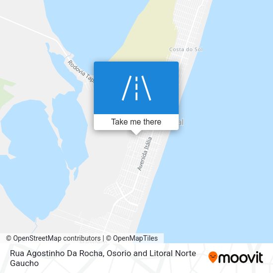 Rua Agostinho Da Rocha map