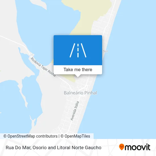 Rua Do Mar map