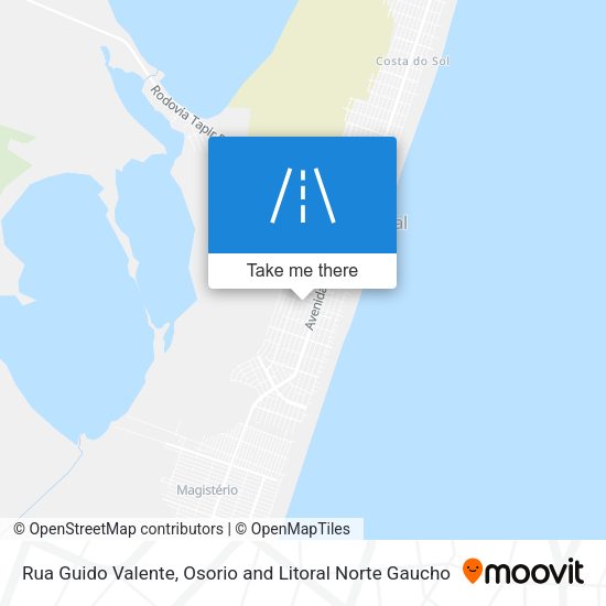 Rua Guido Valente map