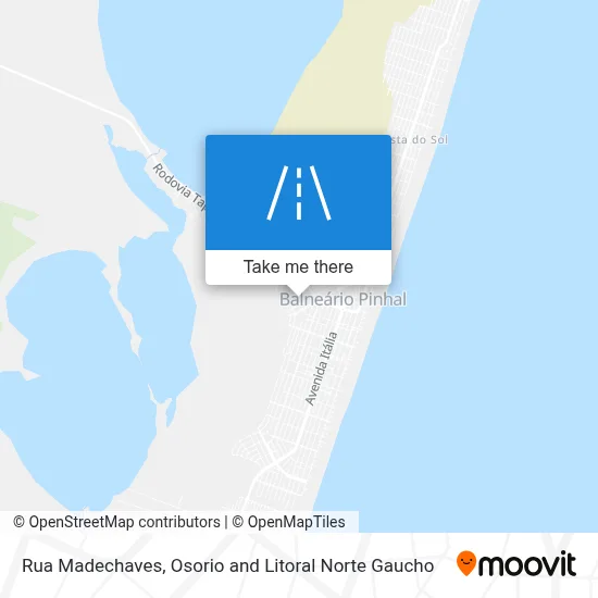 Rua Madechaves map