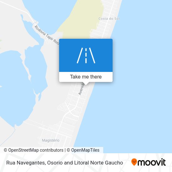 Rua Navegantes map