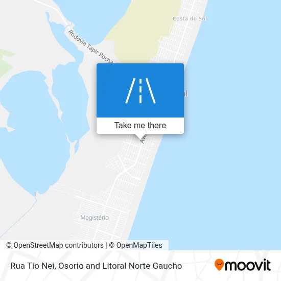 Rua Tio Nei map
