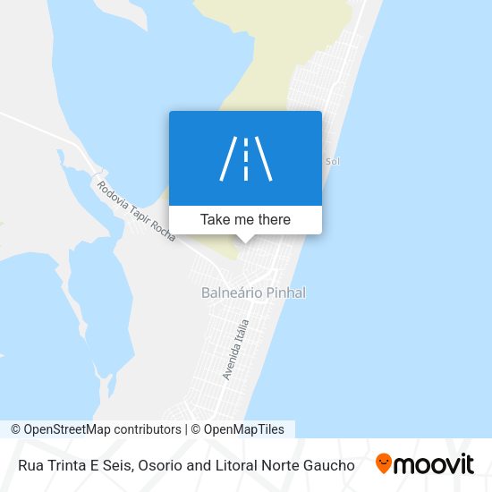 Rua Trinta E Seis map