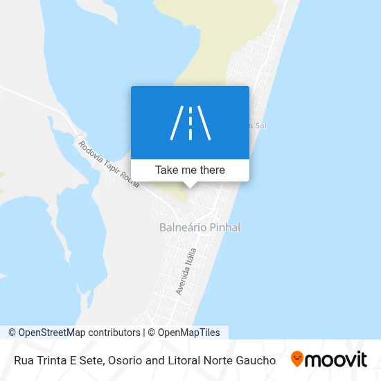 Rua Trinta E Sete map