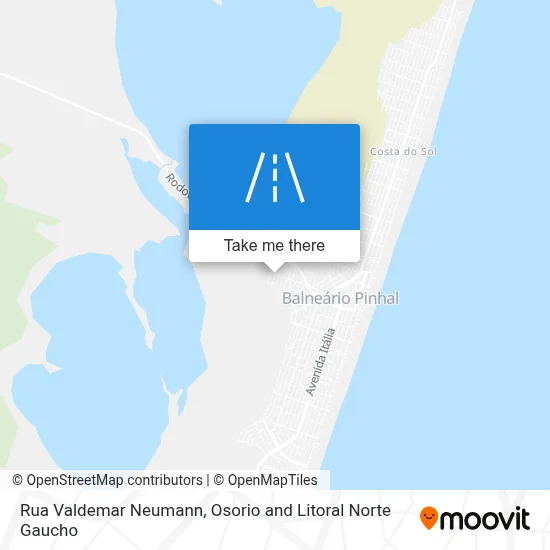 Rua Valdemar Neumann map