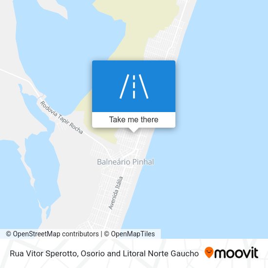Rua Vitor Sperotto map