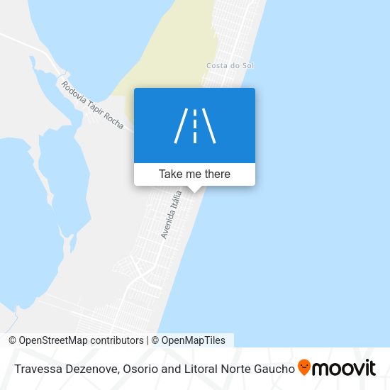 Travessa Dezenove map