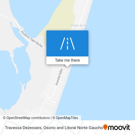 Travessa Dezesseis map