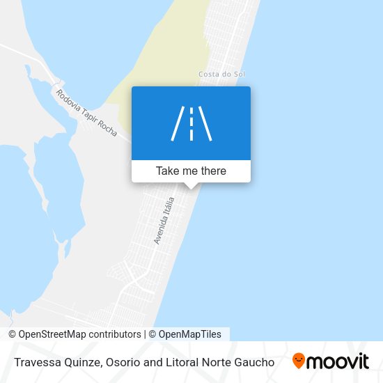 Travessa Quinze map