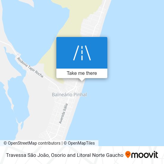 Travessa São João map