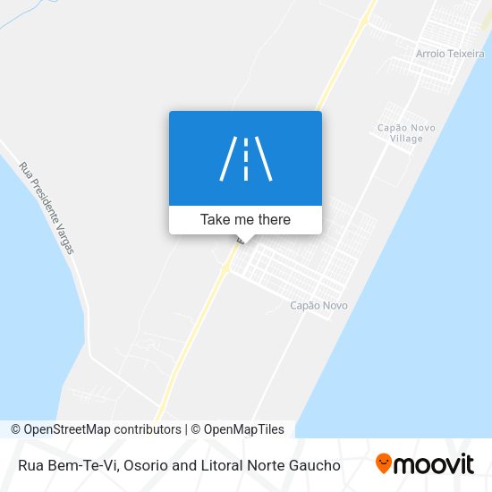 Rua Bem-Te-Vi map