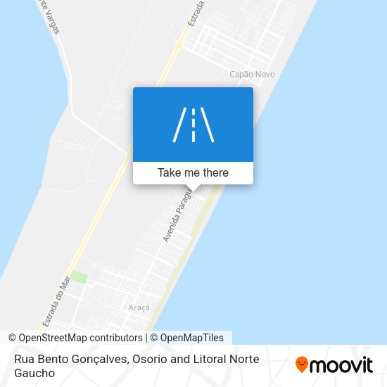 Rua Bento Gonçalves map