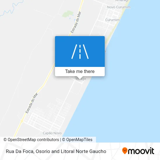 Rua Da Foca map