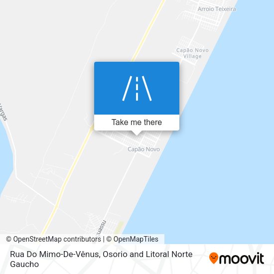 Rua Do Mimo-De-Vênus map