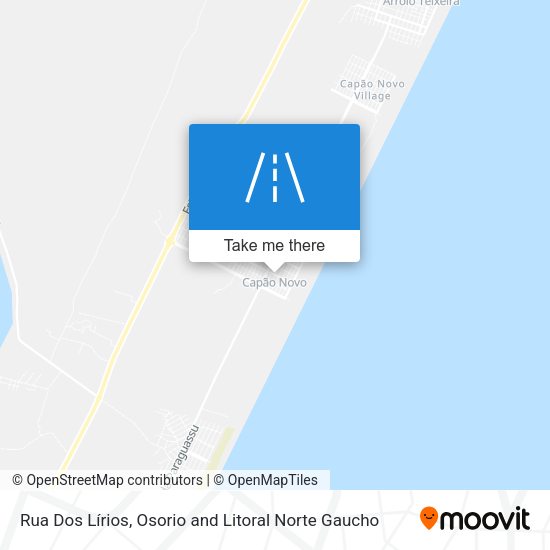 Rua Dos Lírios map