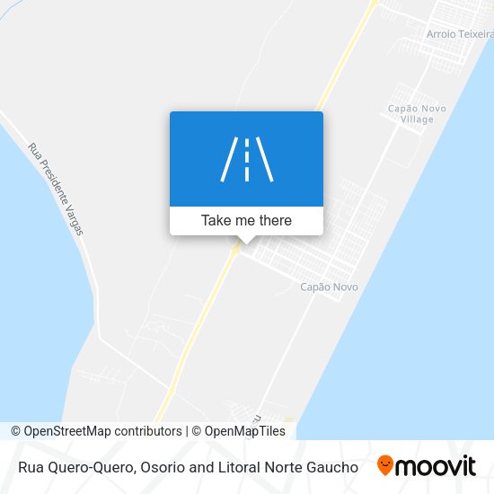 Rua Quero-Quero map